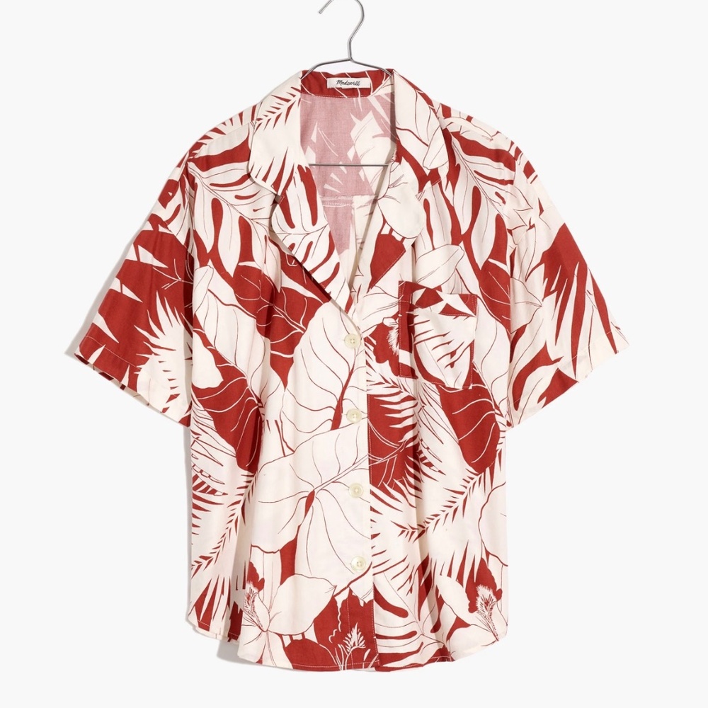 Madewell Tropical Vacation Button Down Shirt